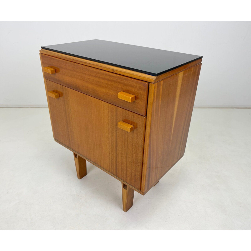 Vintage night stand by Frantisek Mezulanik, Czechoslovakia 1960s