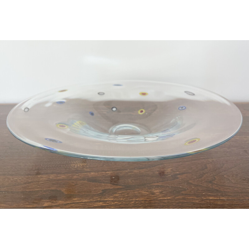 Vintage decorative glass bowl dish