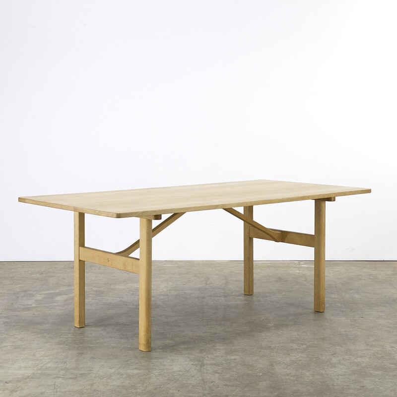 Vintage Frederica Stolefabrik dining table, Borge MOGENSEN - 1970s