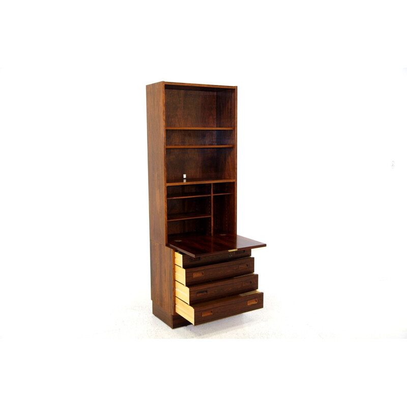 Vintage rosewood secretary by Poul Hundevad, Sweden 1960