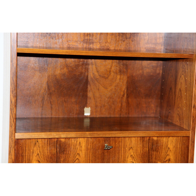 Vintage rosewood secretary by Poul Hundevad, Sweden 1960