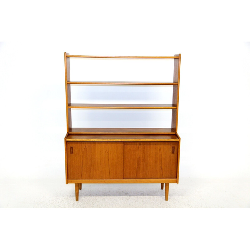 Scandinavian vintage teak bookcase, Sweden 1960s