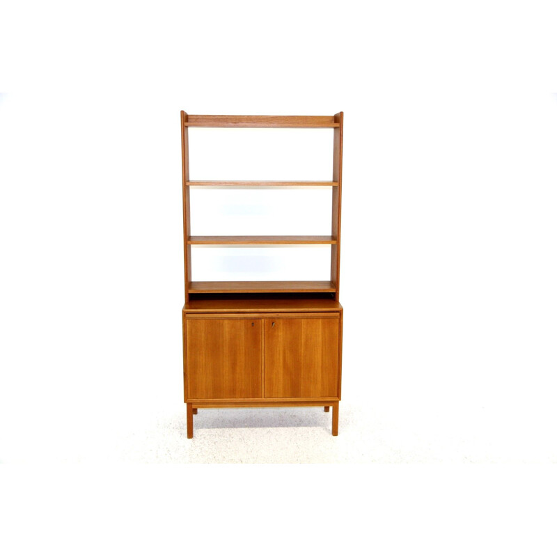 Vintage teak bookcase, Sweden 1960