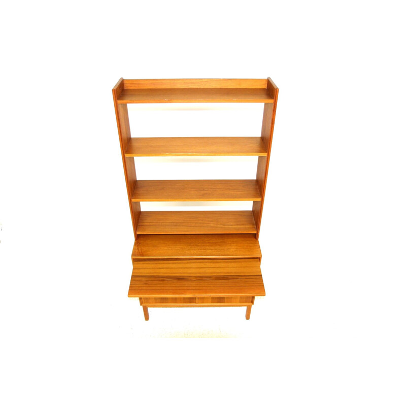 Vintage teak bookcase, Sweden 1960