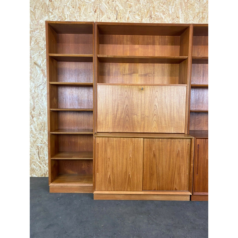 Vintage Danish wood wall unit by Svend Aage Rasmussen, 1960-1970s