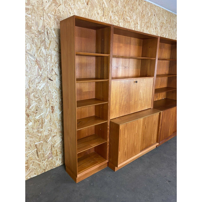 Vintage Danish wood wall unit by Svend Aage Rasmussen, 1960-1970s