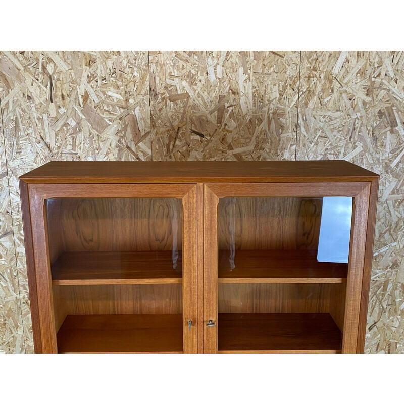 Vintage wooden bookcase by Erik Brouer for Brouer Møbelfabrik, Denmark 1970