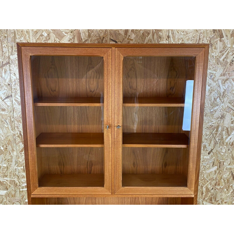 Librería vintage de madera de Erik Brouer para Brouer Møbelfabrik, Dinamarca 1970