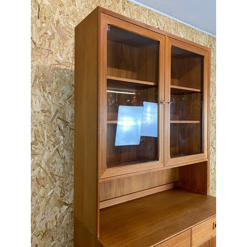 Vintage wooden bookcase by Erik Brouer for Brouer Møbelfabrik, Denmark 1970