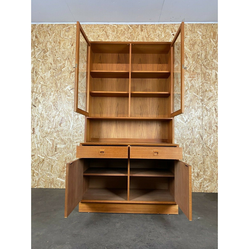 Vintage wooden bookcase by Erik Brouer for Brouer Møbelfabrik, Denmark 1970