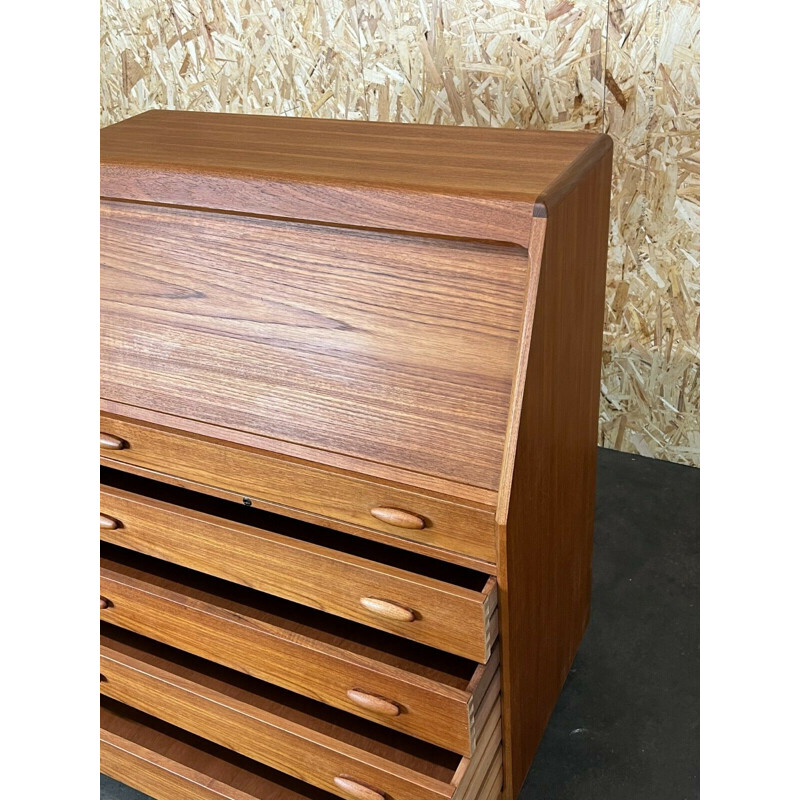 Scrivania vintage in teak Dyrlund, Danimarca 1970