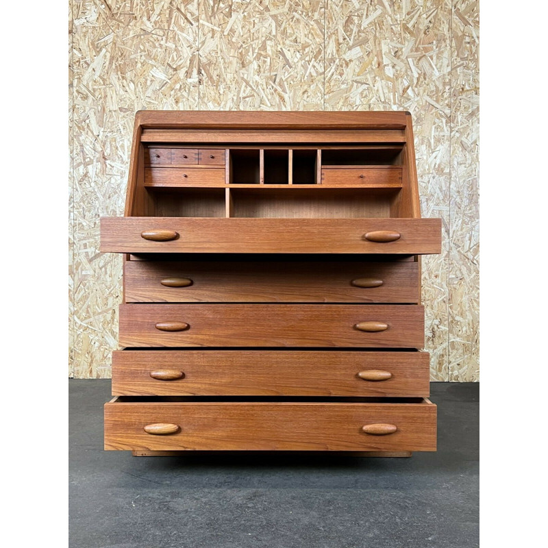 Vintage Dyrlund teak desk, Denmark 1970