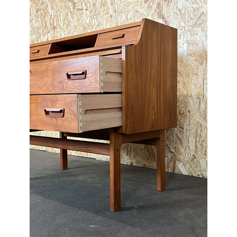 Vintage teak Danish secretary by Arne Wahl Iversen, 1960-1970s