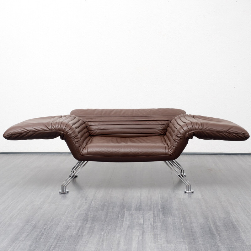 De Sede modular leather couch "DS-142", Winfried TOTZEK - 1980s