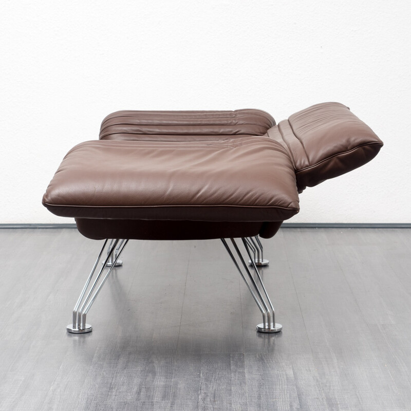 De Sede modular leather couch "DS-142", Winfried TOTZEK - 1980s