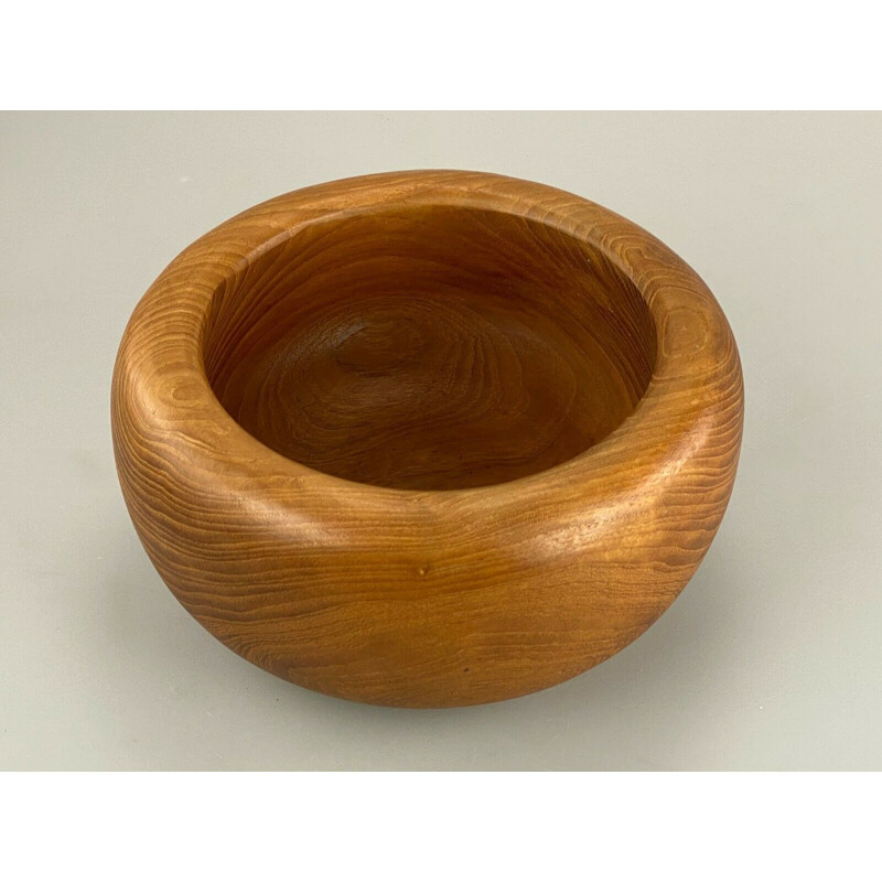 Vintage teak bowl, Denmark 1960-1970s