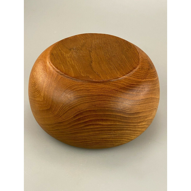 Vintage teak bowl, Denmark 1960-1970s