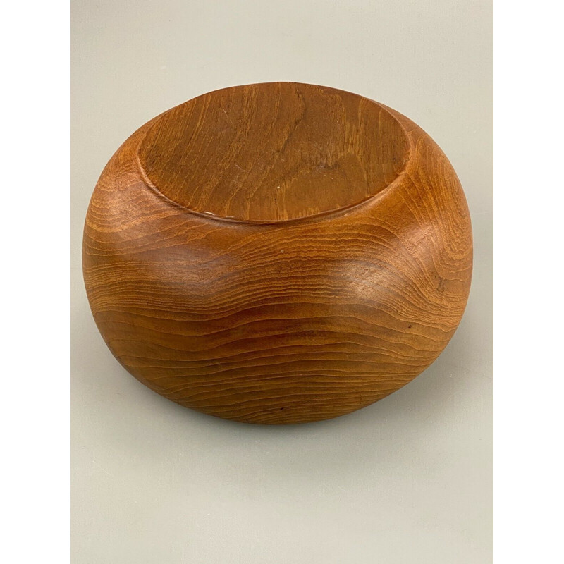 Vintage teak bowl, Denmark 1960-1970s