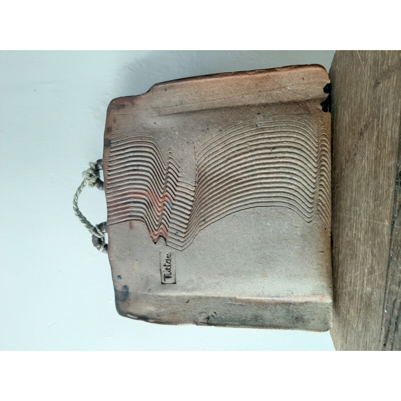 Vintage sandstone mail holder