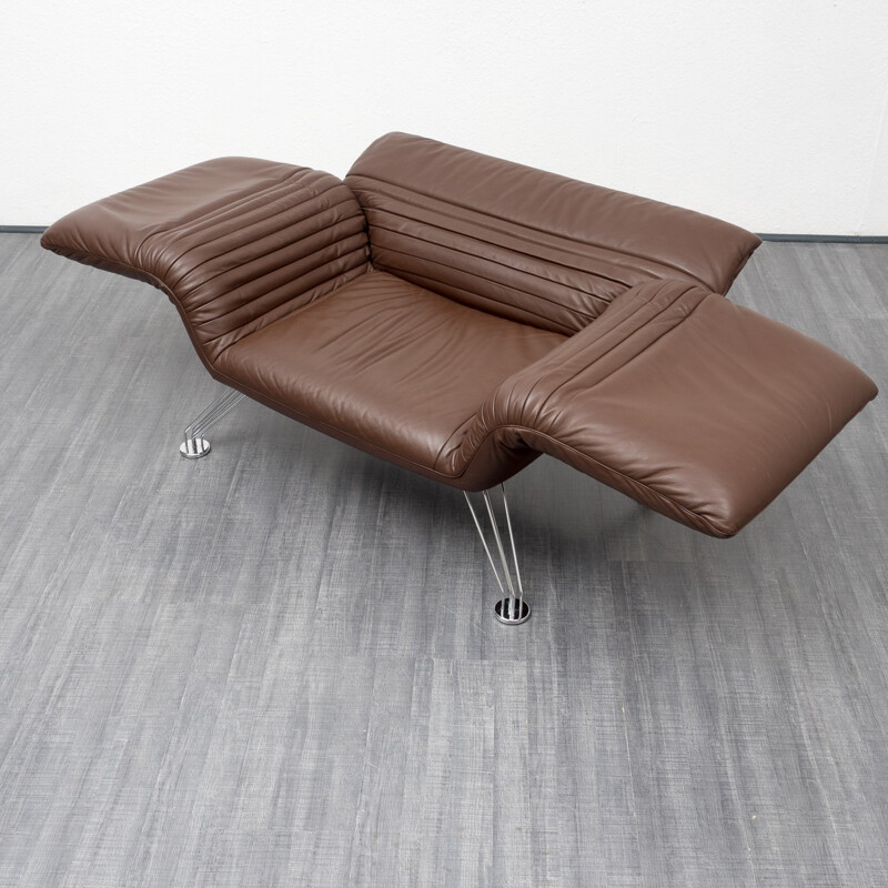 De Sede modular leather couch "DS-142", Winfried TOTZEK - 1980s