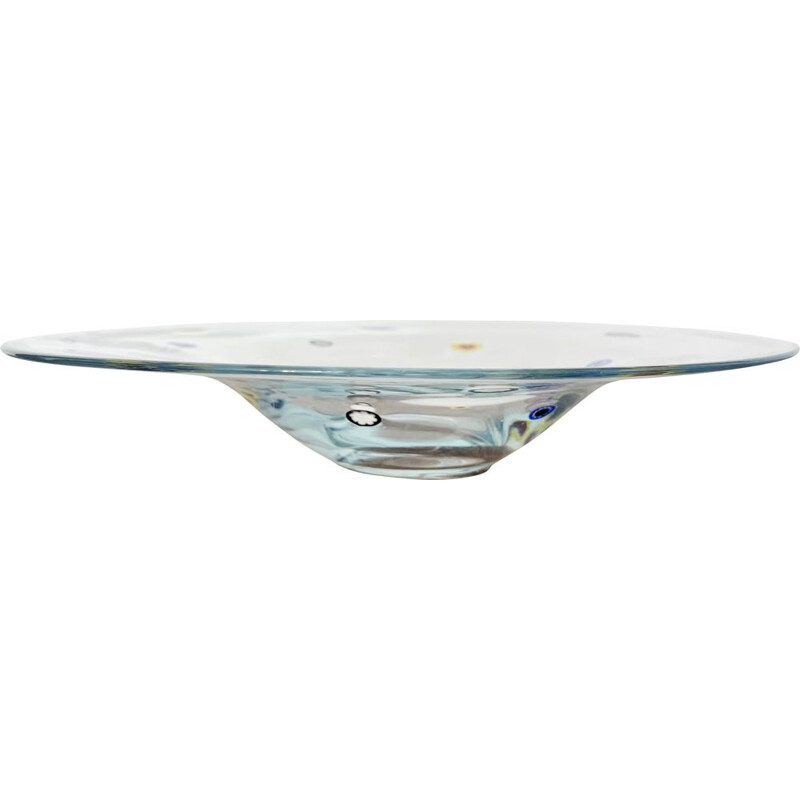 Vintage decorative glass bowl dish