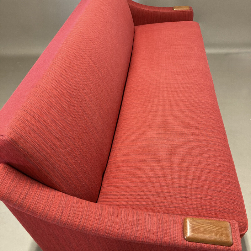 Scandinavian vintage sofa in wool and silk, 1950