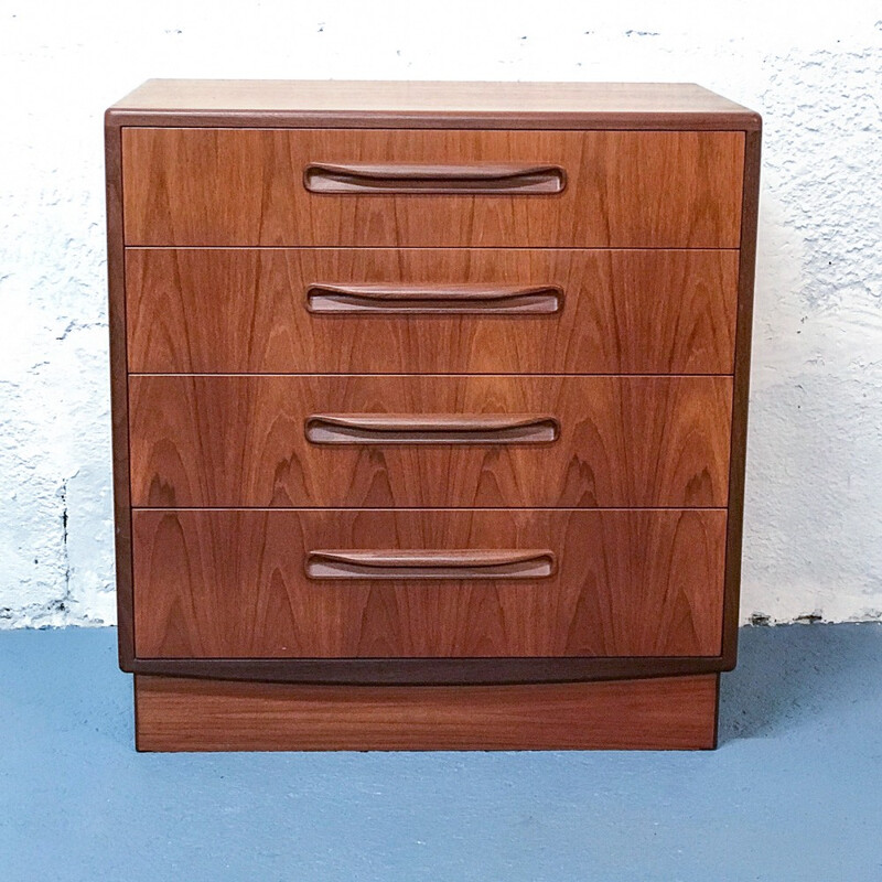 Mid century Scandinavian G-Plan chest of drawers - 1960s