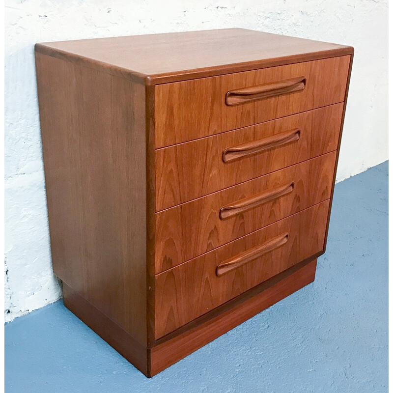 Mid century Scandinavian G-Plan chest of drawers - 1960s