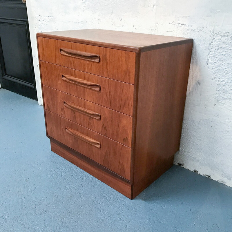 Mid century Scandinavian G-Plan chest of drawers - 1960s