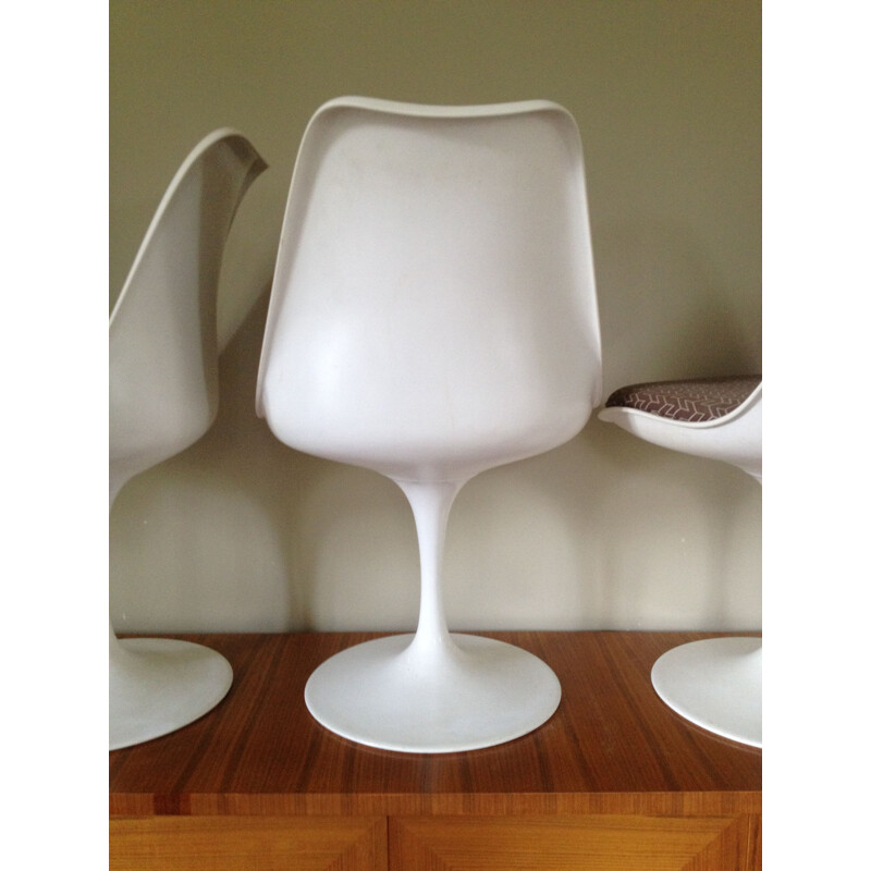 Conjunto de 4 cadeiras Tulipas vintage da Eero Saarinen para a Knoll