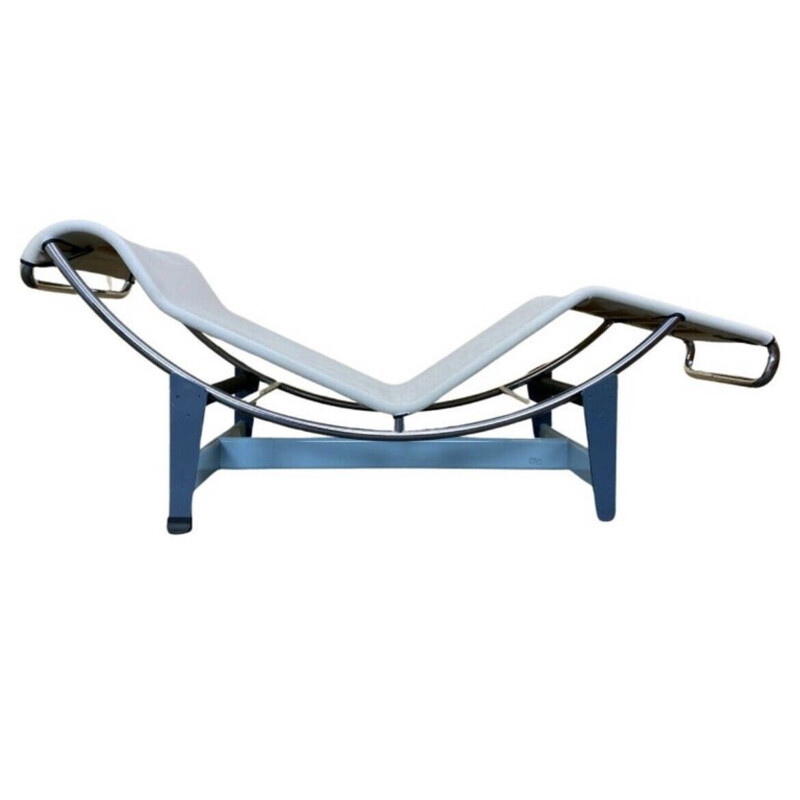 Vintage lounge stoel Lc4 Le Corbusier Villa Church Special Edition voor Cassina, 1980