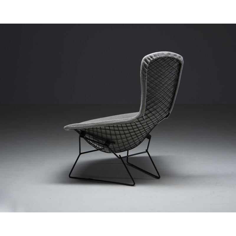 Sillón vintage "The Bird Chair" con otomana de Harry Bertoia para Knoll Int, 1950