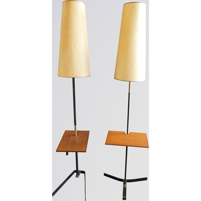 Pair of floor lamps - 1960s