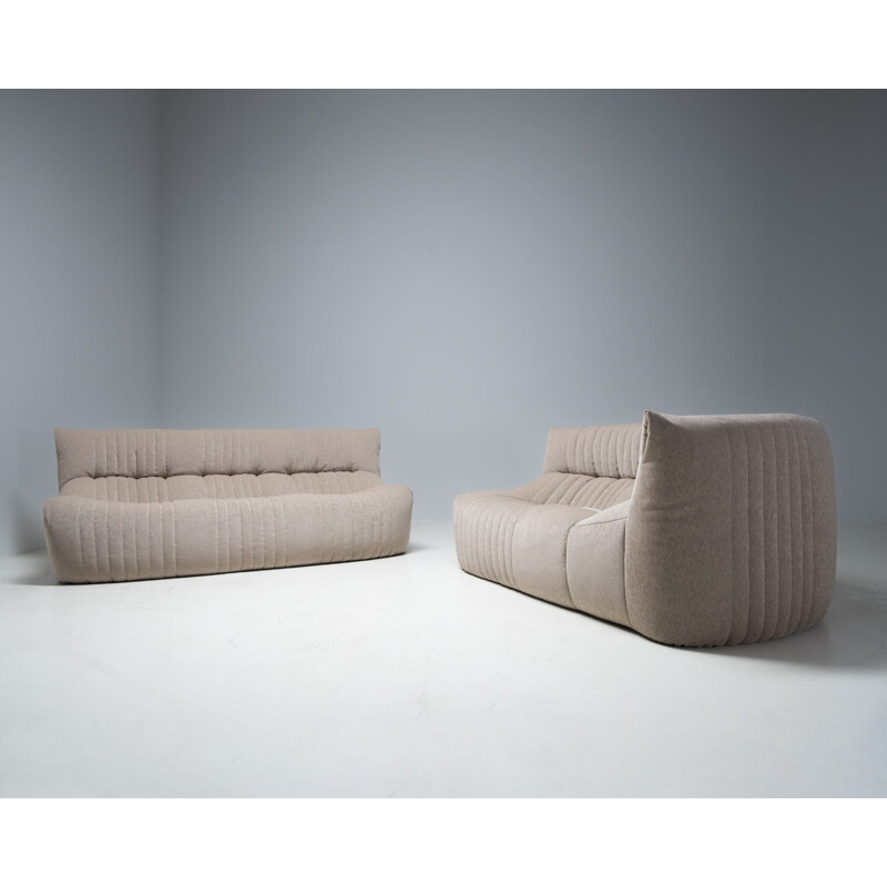 Ensemble de salon vintage "Aralia" par Michel Ducaroy pour Ligne Roset, 1970