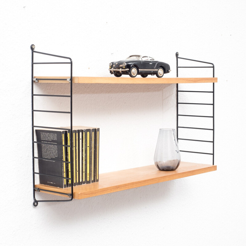 Mid century String modular shelving system, Nisse STRINNING - 1960s