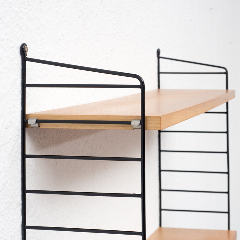 Mid century String modular shelving system, Nisse STRINNING - 1960s