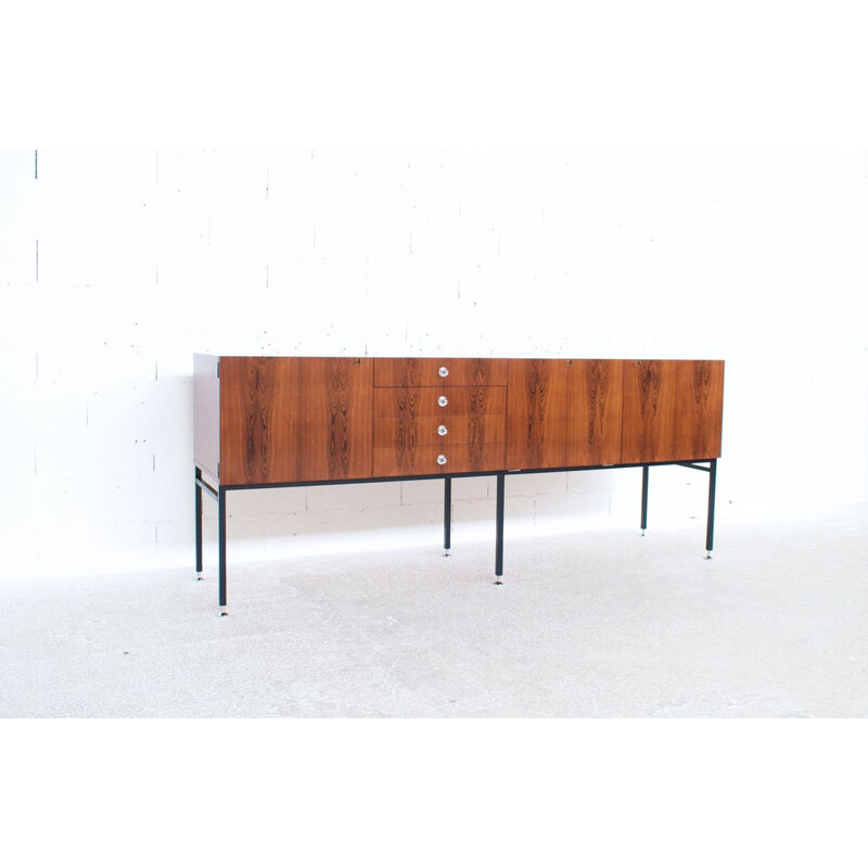 Vintage rosewood sideboard by Alain Richard, 1958