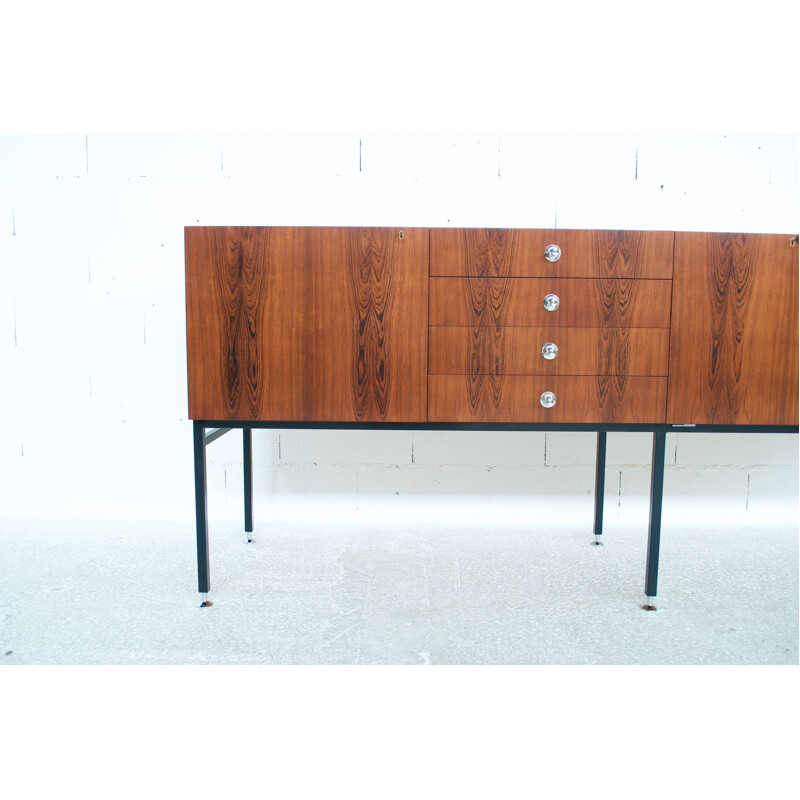 Vintage rosewood sideboard by Alain Richard, 1958