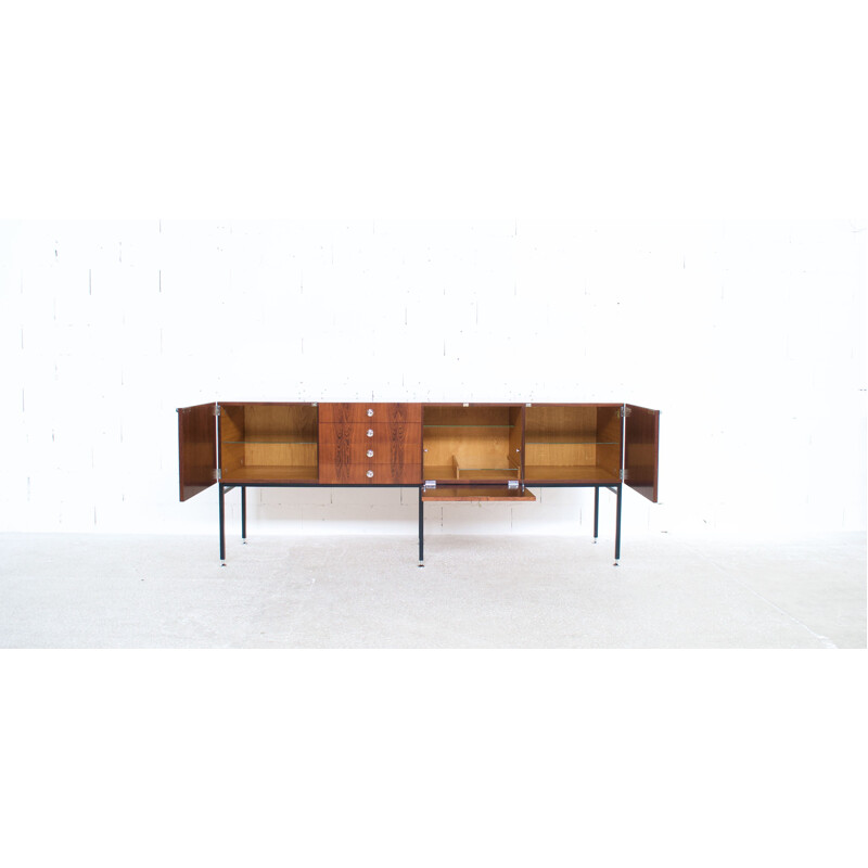 Vintage rosewood sideboard by Alain Richard, 1958