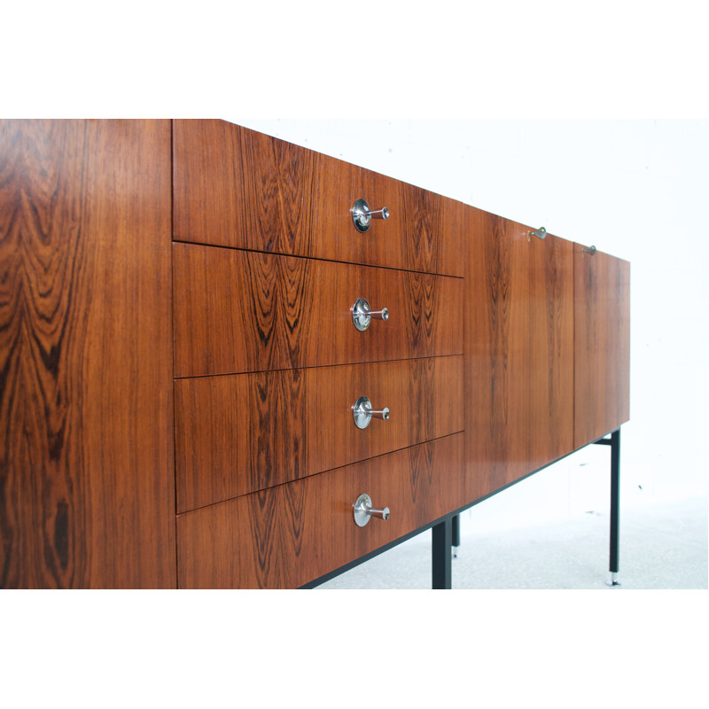 Credenza vintage in palissandro di Alain Richard, 1958