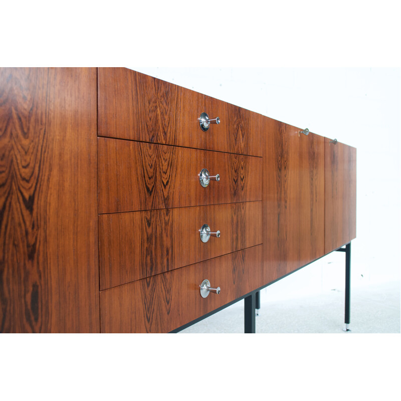 Vintage rosewood sideboard by Alain Richard, 1958