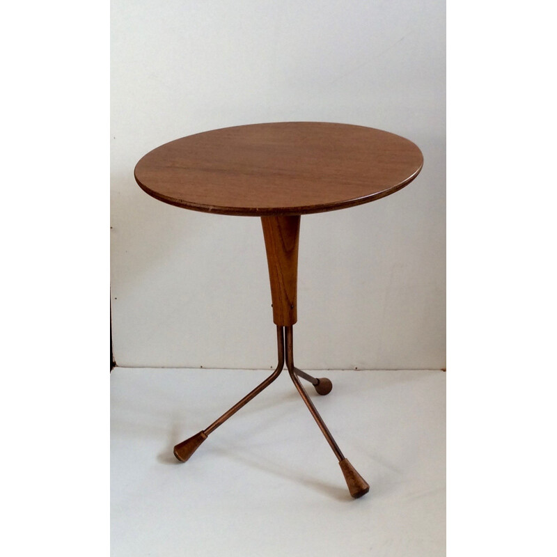 Alberts Tibro mid-century atomic table, Albert LARSSON - 1950s