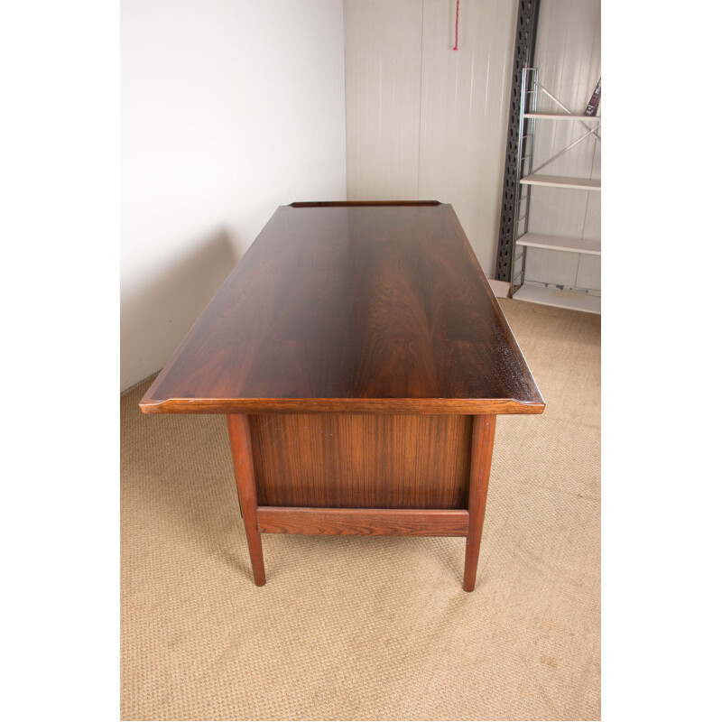 Vintage Danish Rio rosewood desk by Arne Vodder for Sibast, 1960s