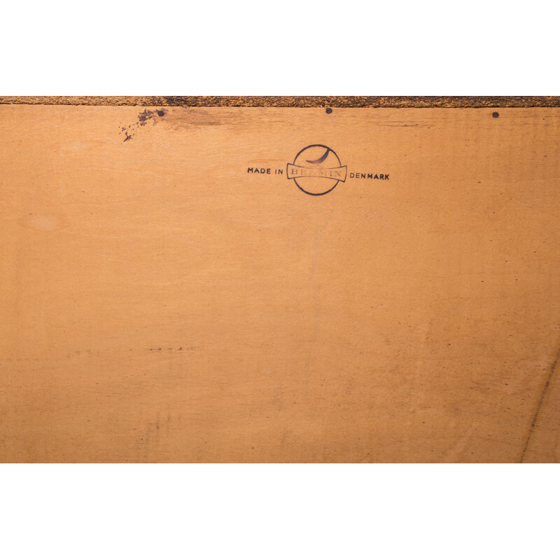 Vintage Scandinavian teak sideboard by Henry Walter Klein for Bramin, Denmark 1960s