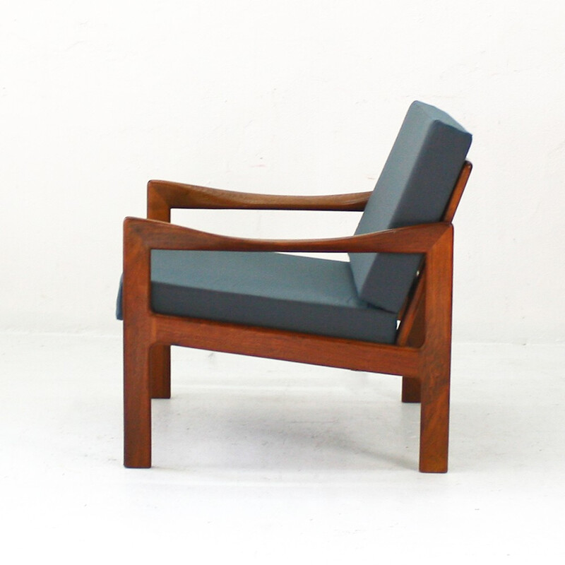 Niels Eilersen mid-century easy chair, Illum WIKKELSO - 1960s