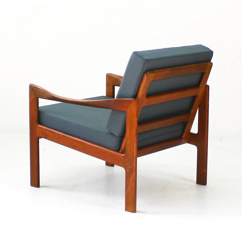 Niels Eilersen mid-century easy chair, Illum WIKKELSO - 1960s