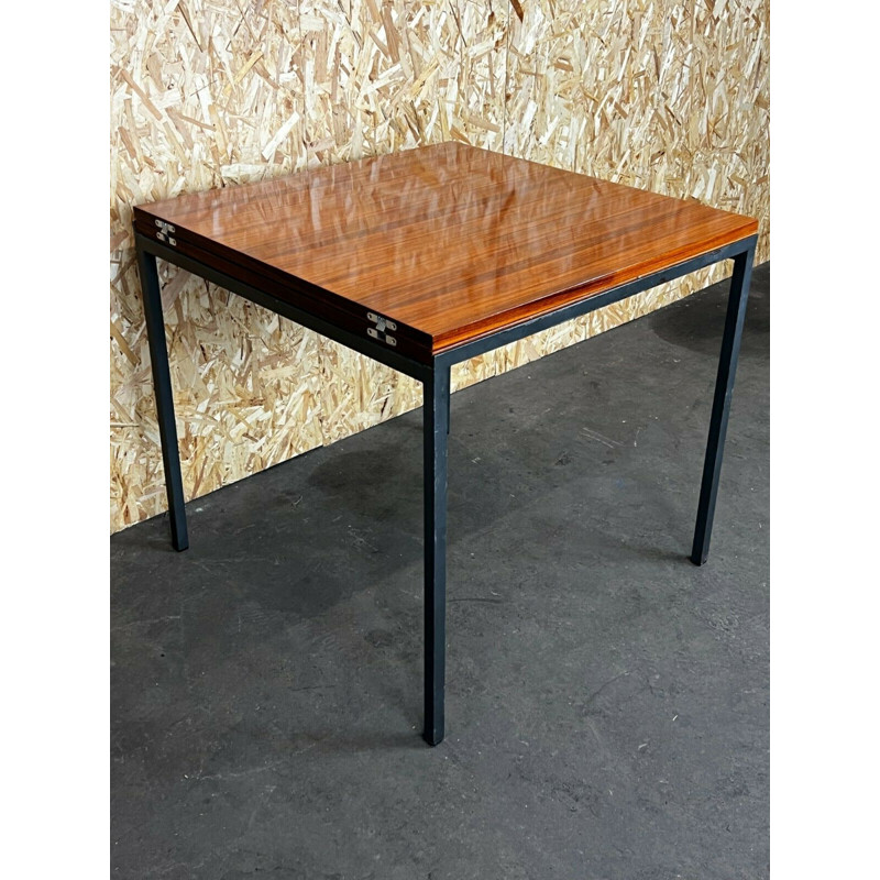 Vintage walnut dining table by Wilhelm Renz, 1960-1970s