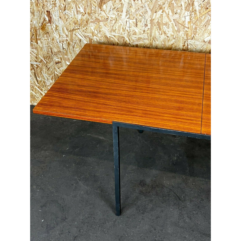 Vintage walnut dining table by Wilhelm Renz, 1960-1970s