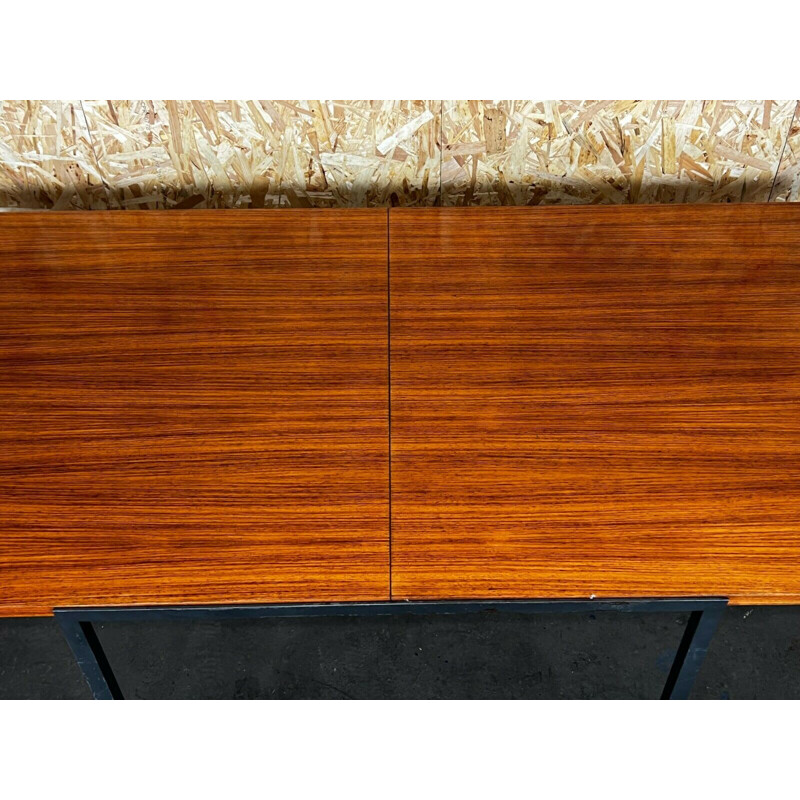 Vintage walnut dining table by Wilhelm Renz, 1960-1970s