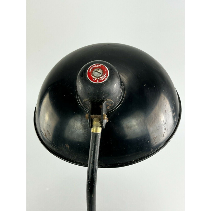 Lámpara de mesa vintage de Helo Leuchten, Alemania 1950-1960